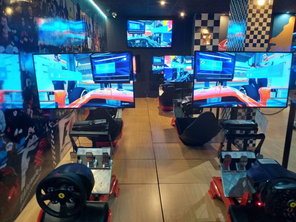 Ultimate Gaming Setup: Multi-Screen Battle Station