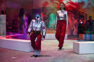 Robots Strut the Runway Alongside Human Models at Seoul Fashion Show